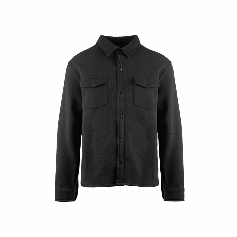 Men's Fleece Snap Jacket - 8760