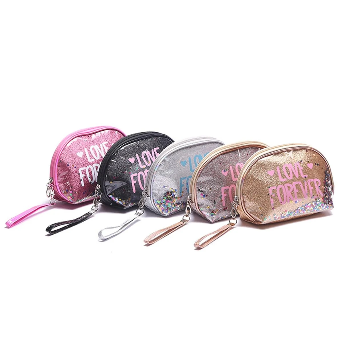 Fashion Creative Sequin Glitter Toiletry Pouch Cosmetic Bag 1