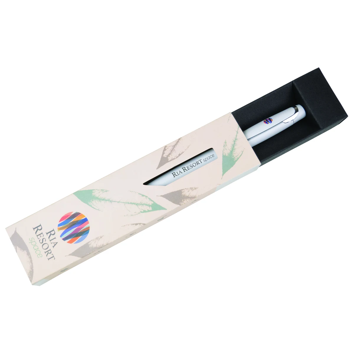 2 Piece Cardboard Sleeve Box With Window For Single Pen 1