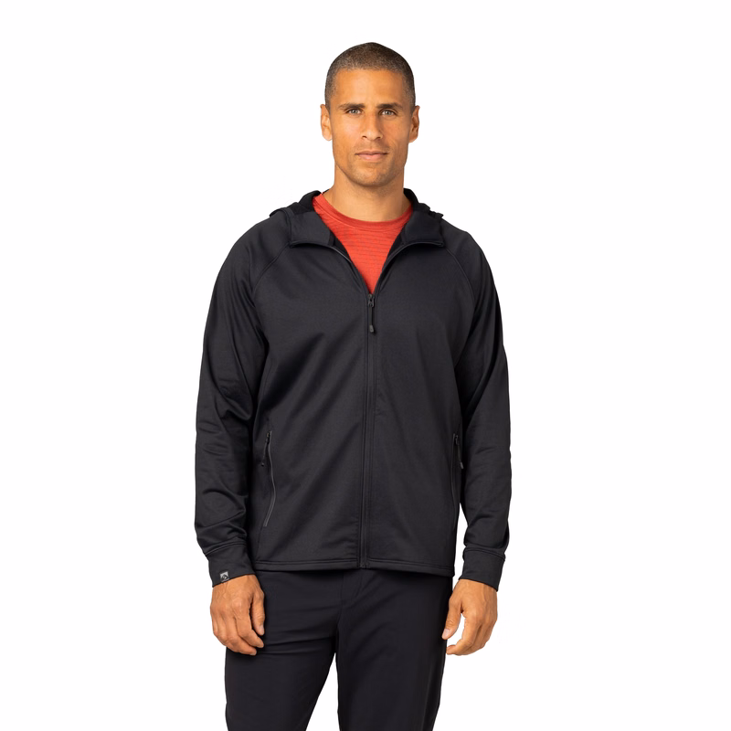 Storm Creek Men's Weekender Performance Fleece Full Zip Hoodie