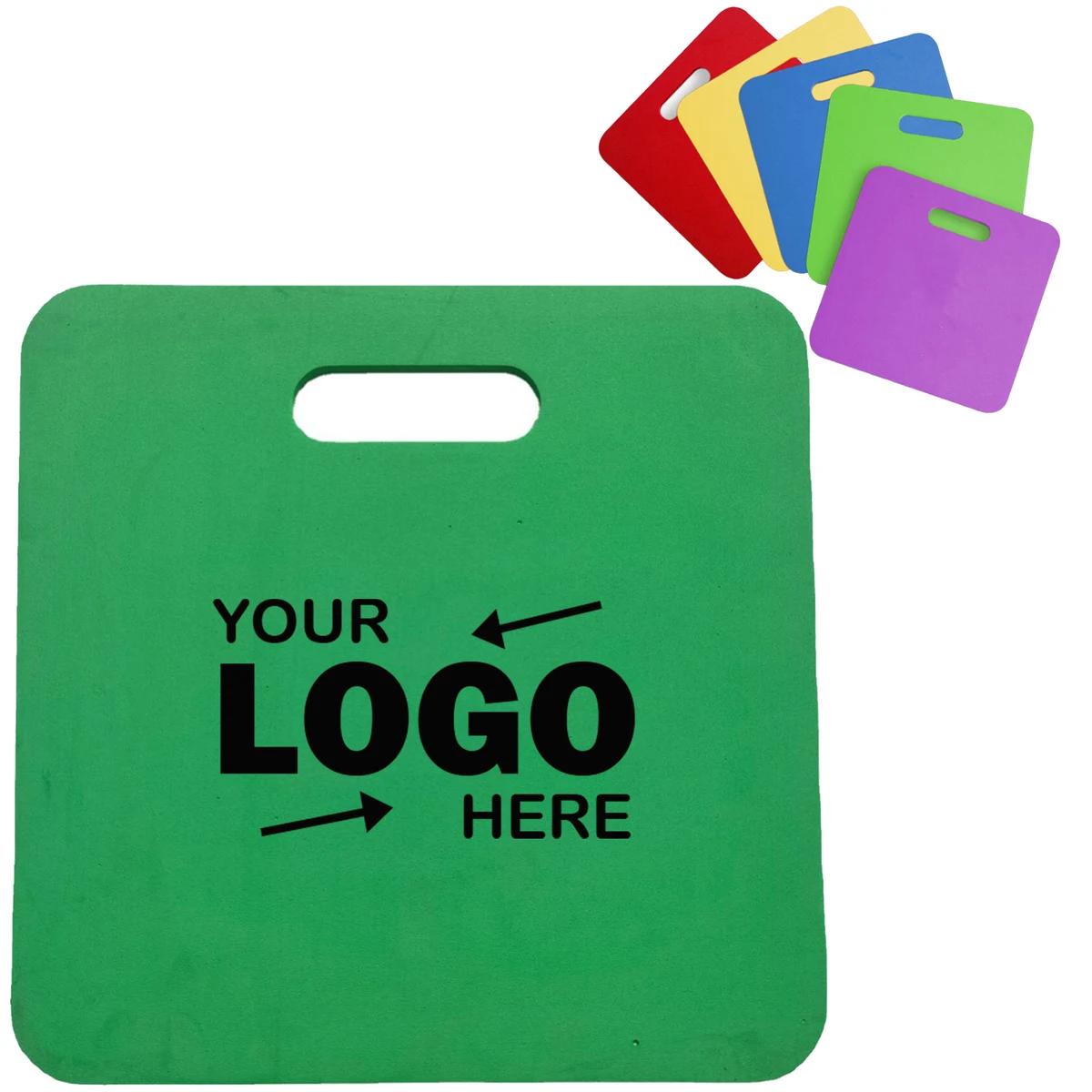 Portable Waterproof EVA Stadium Seat Cushion With Handle 1