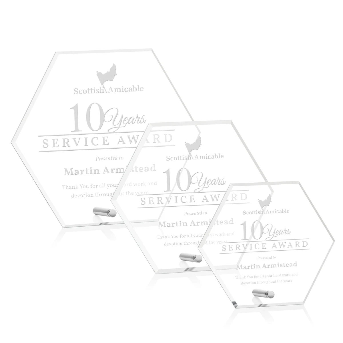 Polaris Hexagon Award - Silver 1