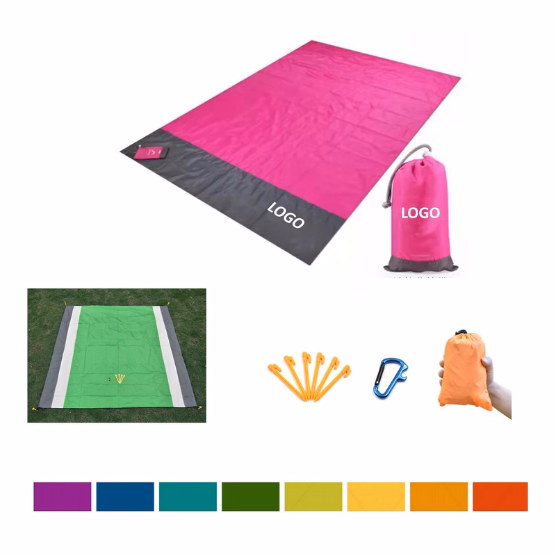 Pocket Blanket Foldable Beach Camping Mat