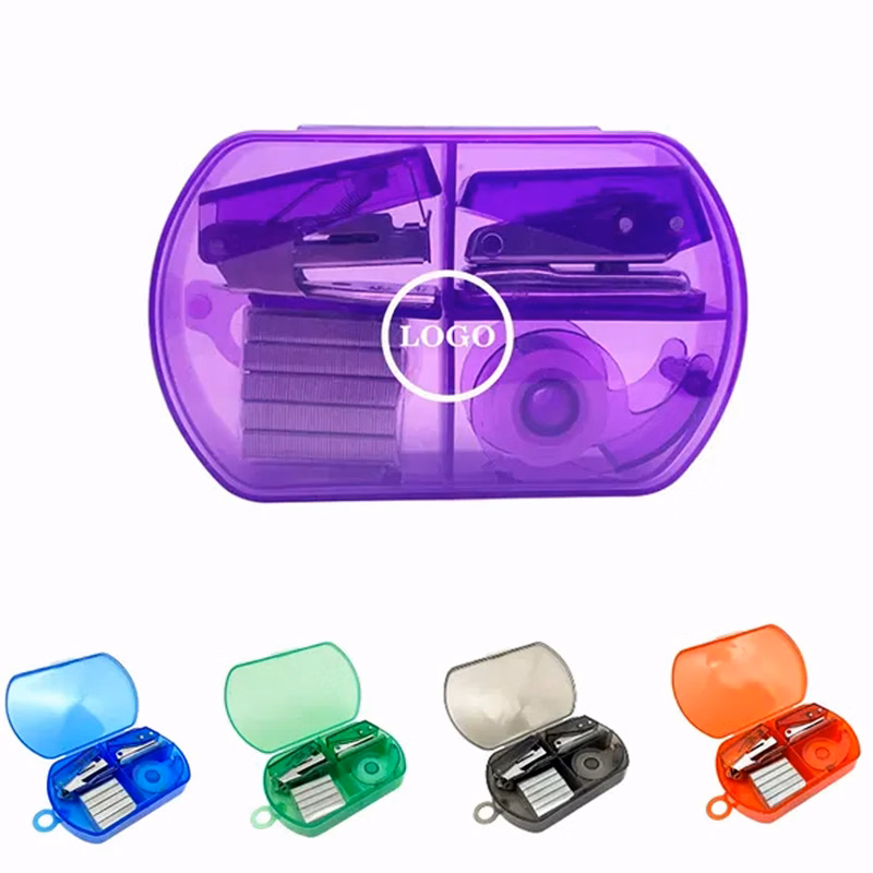 DeskMate Office Supplies Kit with Stapler