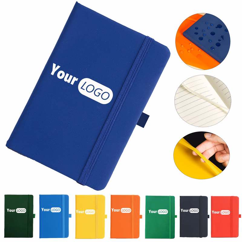 Portable A5 PU Leather Notebook