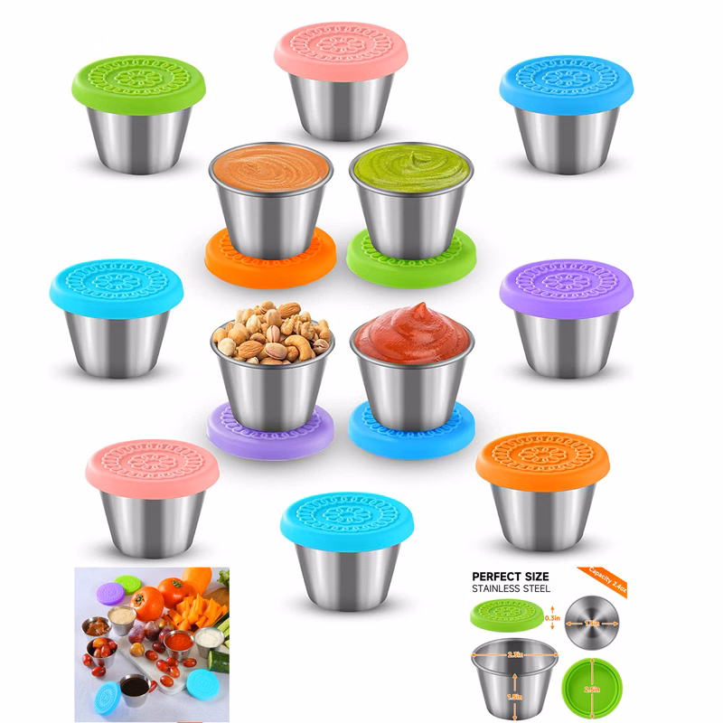 2.4oz Salad Dressing Container