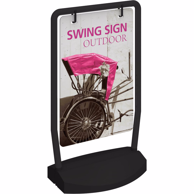 Single-Sided Swing Sign