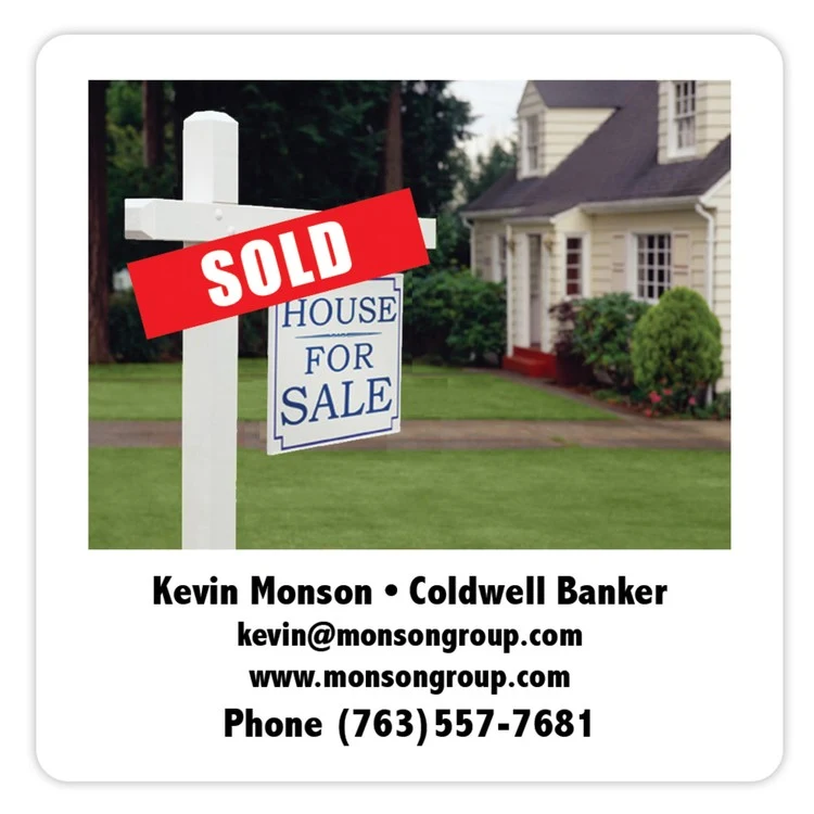 Vinyl Label Full Color (3"x3") Square w/Rounded Corners 1