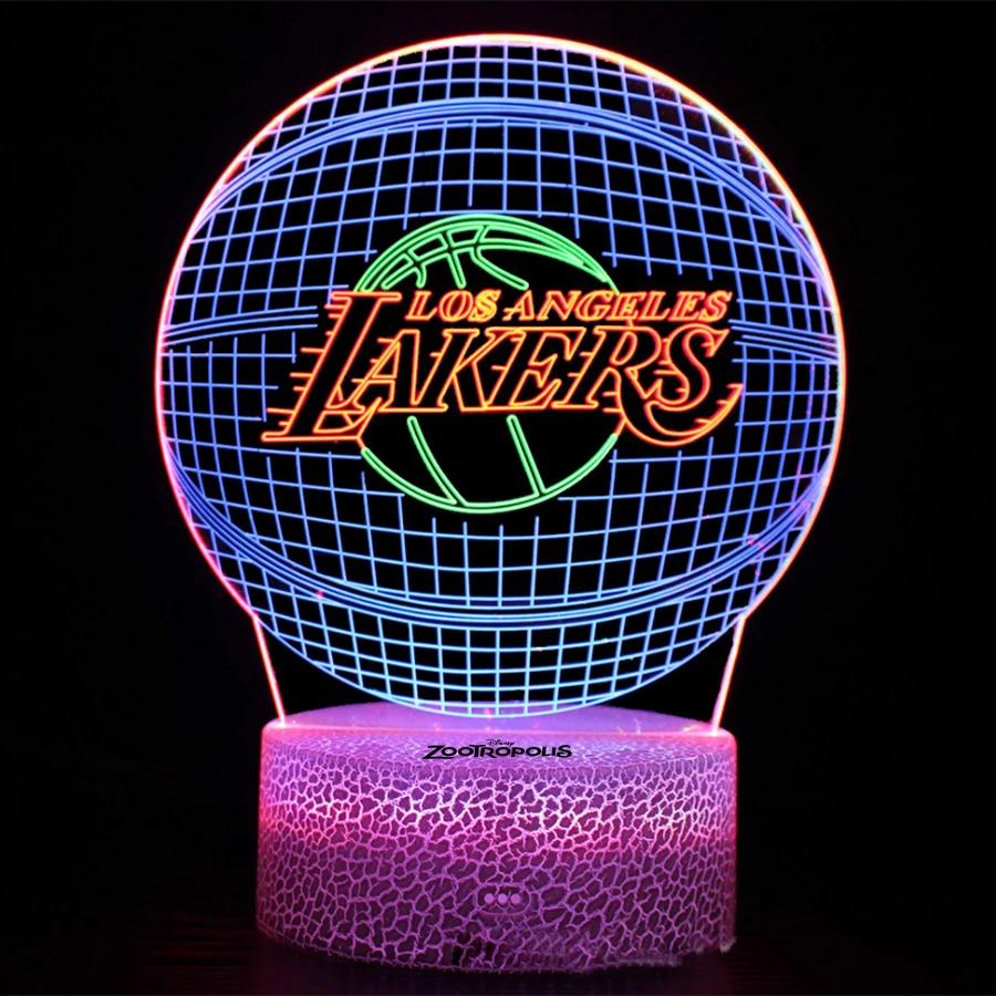 Customizable 3D LED Light With Interchangeable Acrylic Discs 1