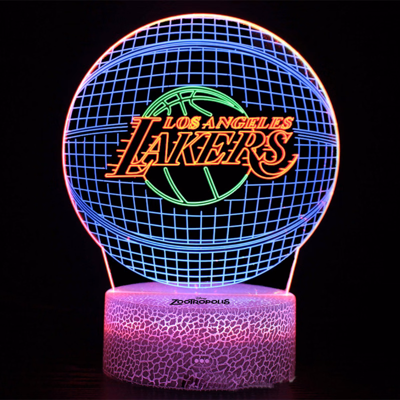 Customizable 3D LED Light With Interchangeable Acrylic Discs