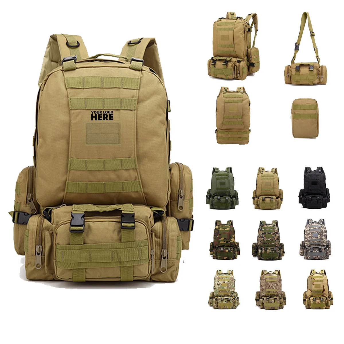 55L Military Tactical Bag 1