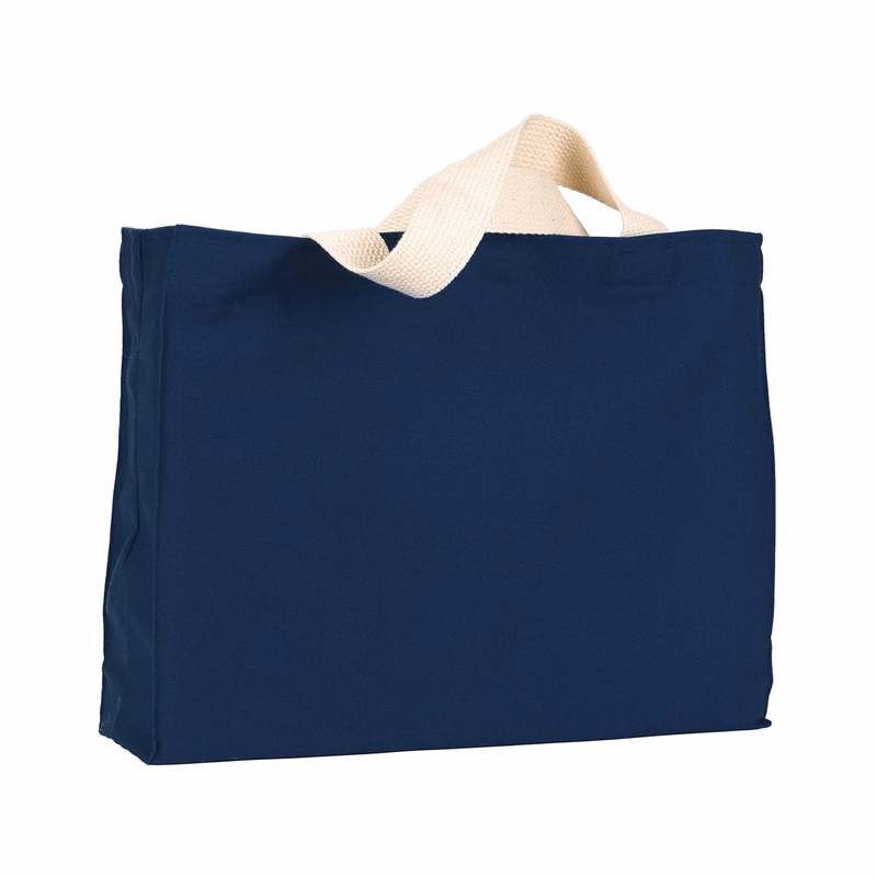 USA-Made Canvas Medium Gusset Tote Bag - BA750