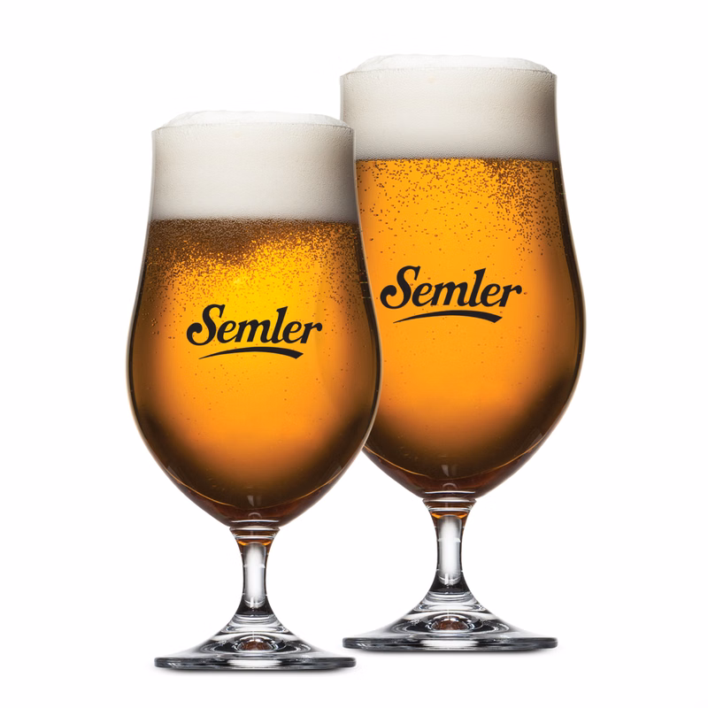 Rochdale Beer Glass - Imprinted