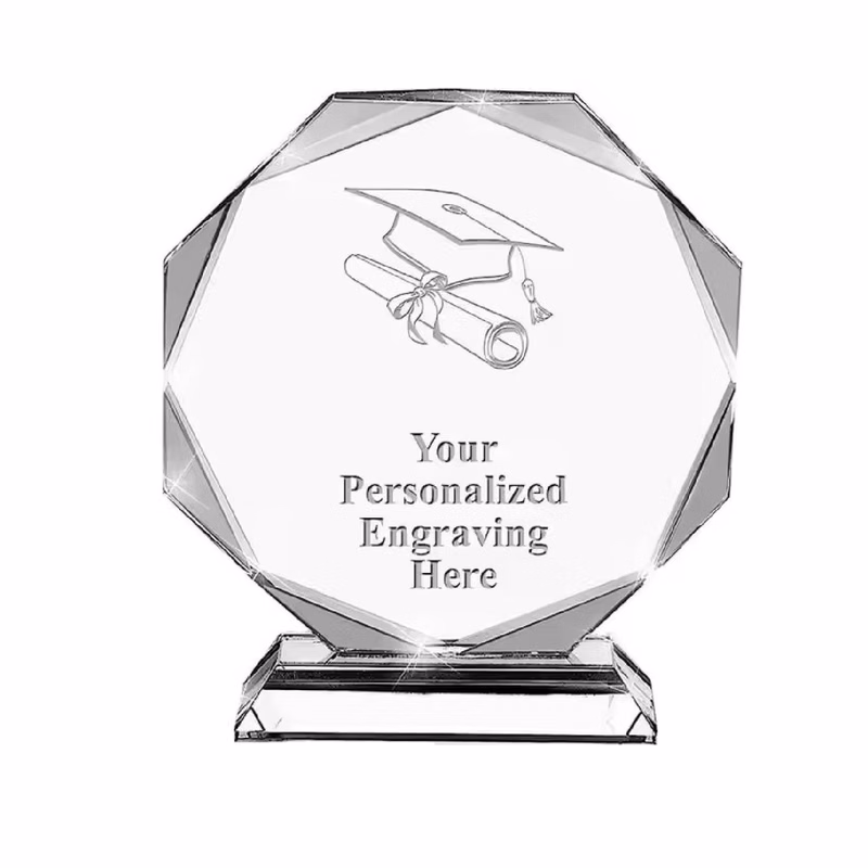 Crystal Clear Award Trophy