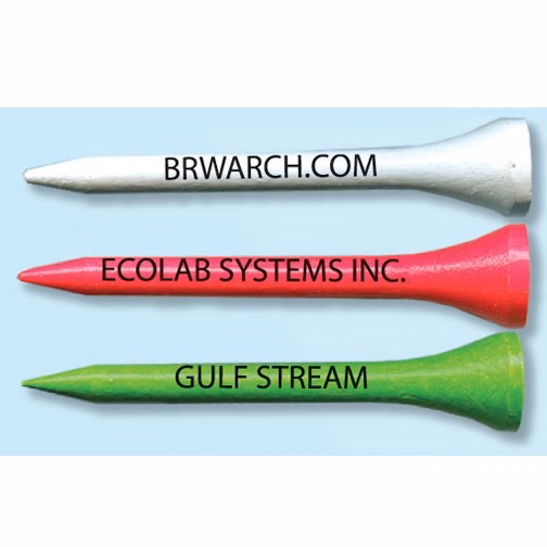 Pro Standard Golf Tees - 1 Line (2 1/8")