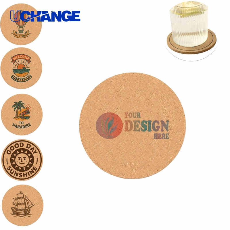 Round Wood Coaster for Dining Table