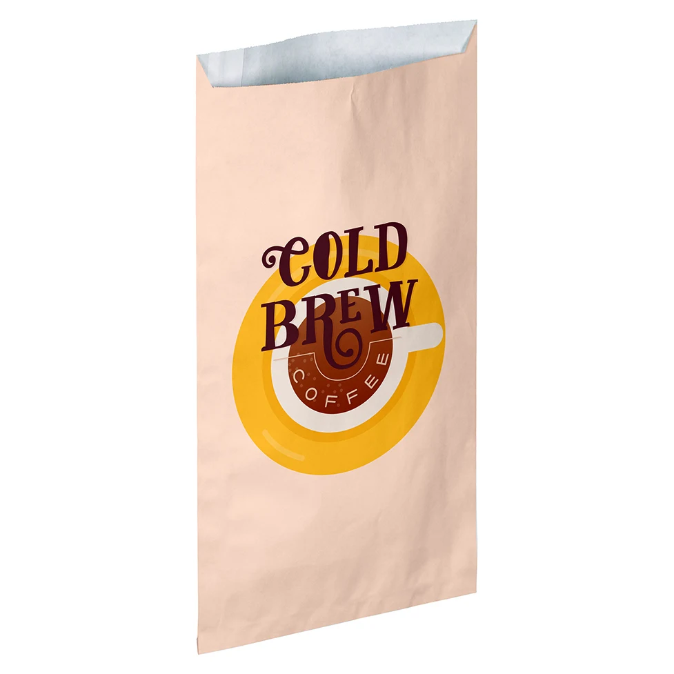 Digital Full Color 1-Sided Merchant Paper Bags (7.5"x 13.5") 1