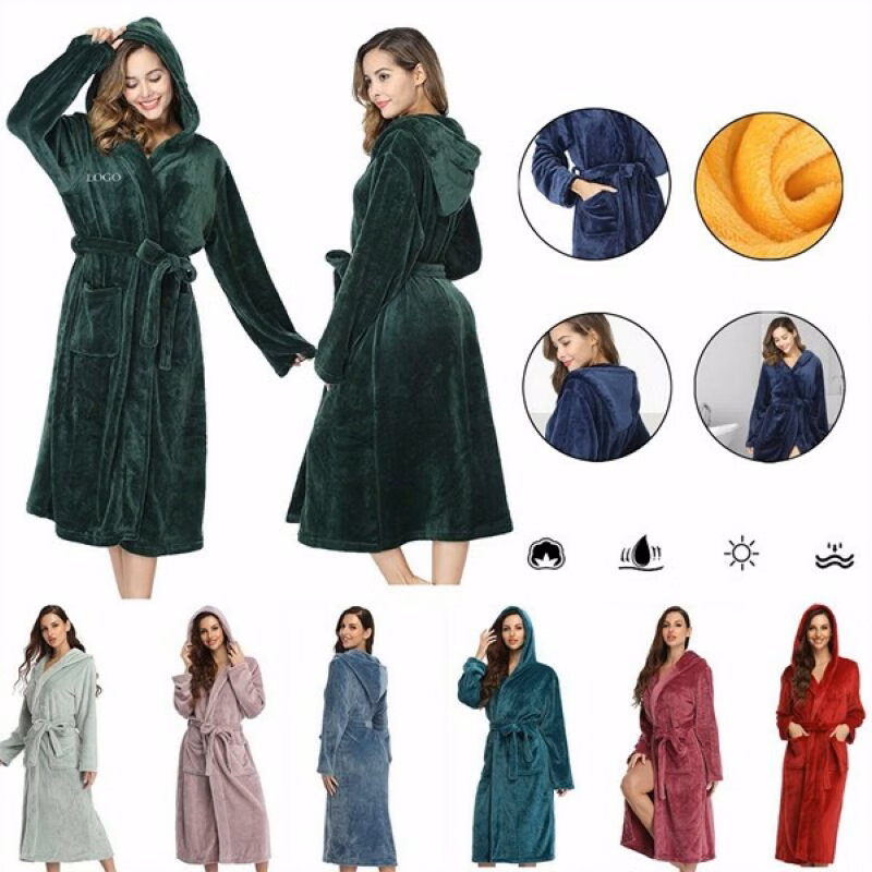 Hooded Couples Robe