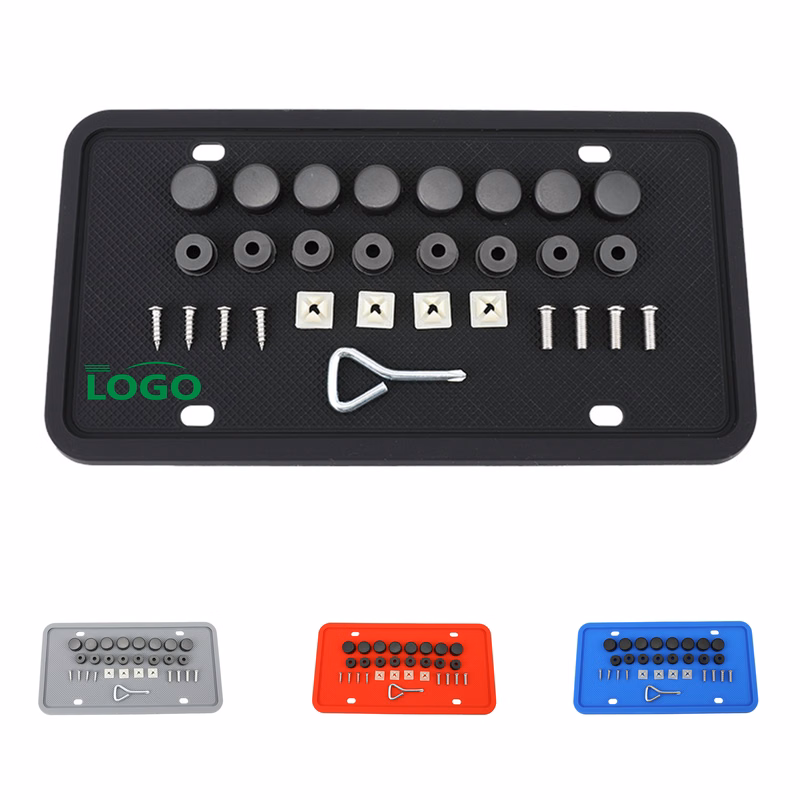 Waterproof Silicone License Plate Frame