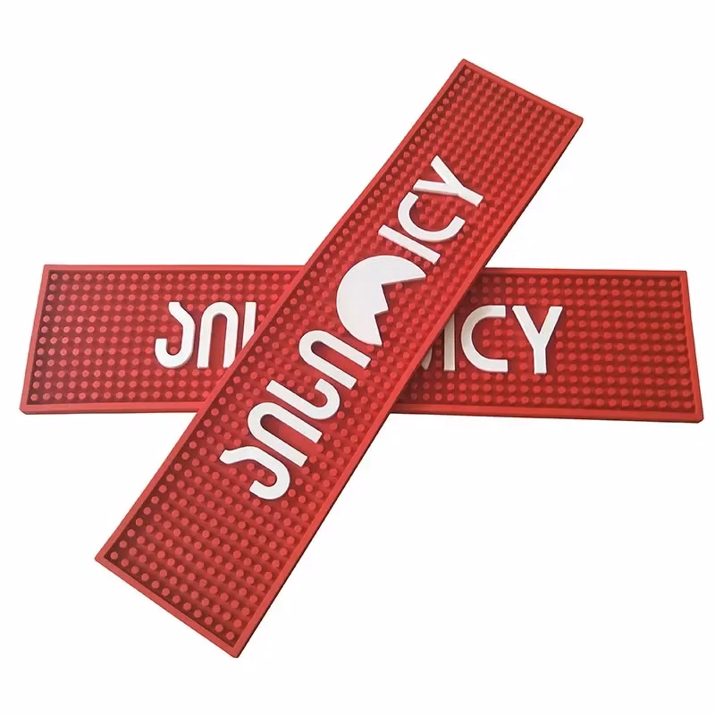 Soft PVC Branded Rail Bar Mat-Custom Size & Design