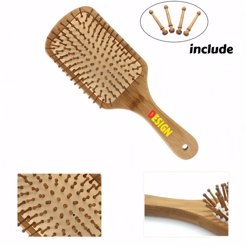 Bamboo Air Cushion Massage Hair Brush