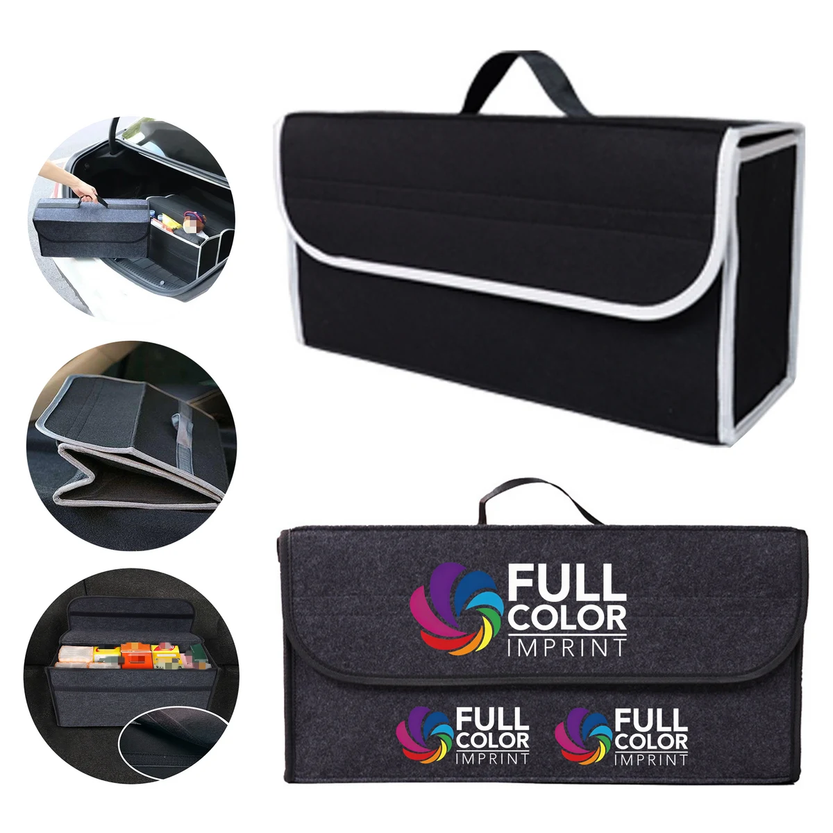 Foldable Felt Trunk Organizer 1