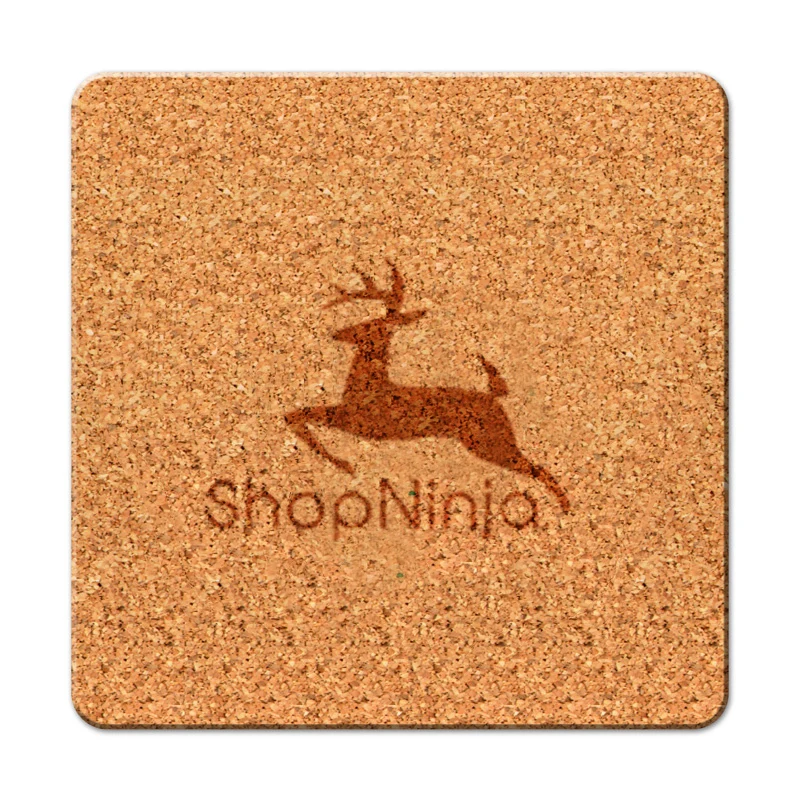 Square Cork Counter Mat 1