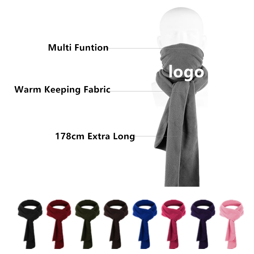 Extra Long Fleece Scarf 1