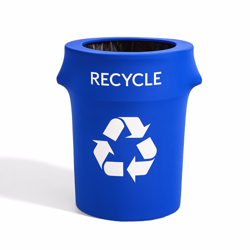 44 Gal. Spandex Stretch Trash Can Cover