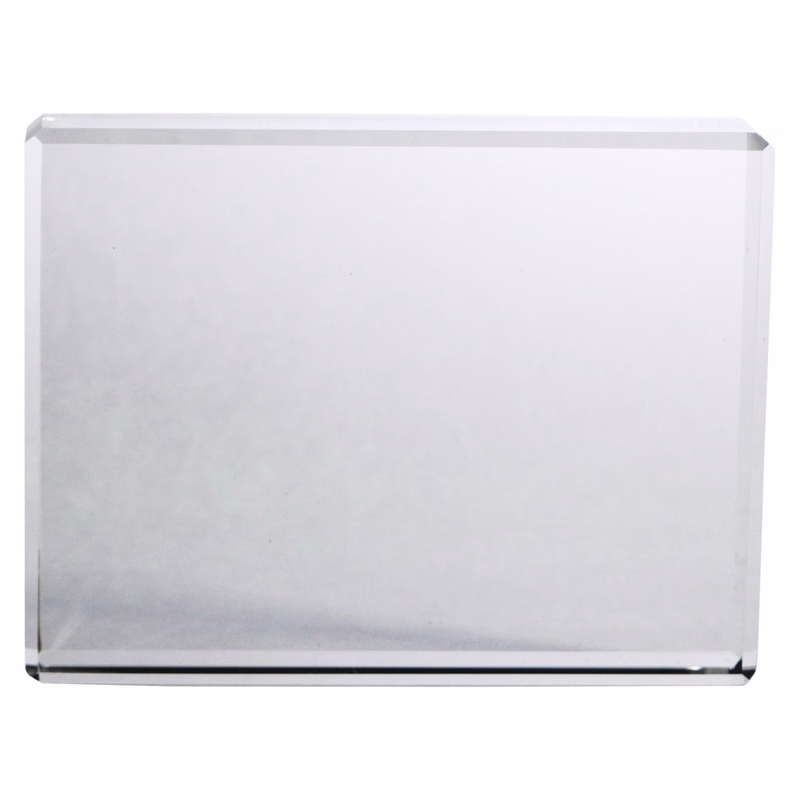 4" Clear Crystal Desktop Award