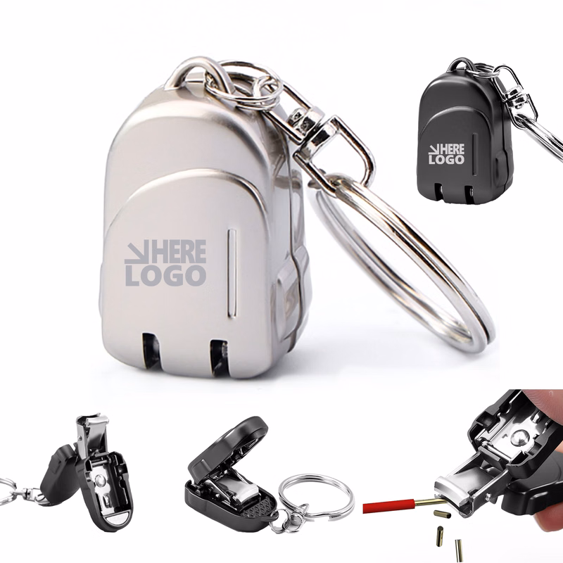 MOQ 20 Nail Clipper Keychain Metal