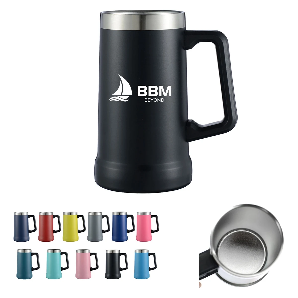 24Oz Handle Beer Cup 1