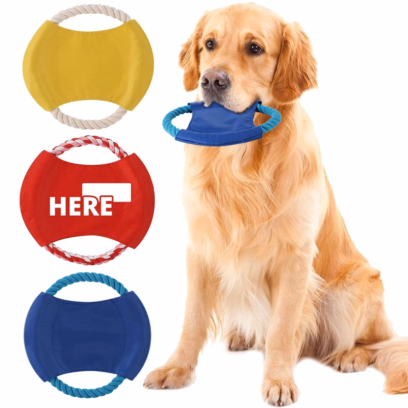 Pet Rope Tug & Flyer Toy
