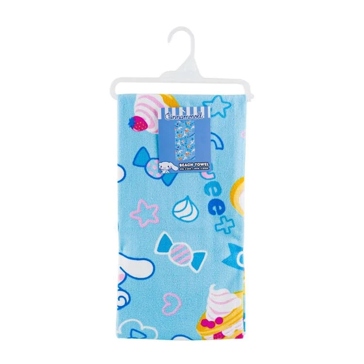 Hello Kitty & Friends Cinnamoroll Beach Towel - 27" x 54" 1