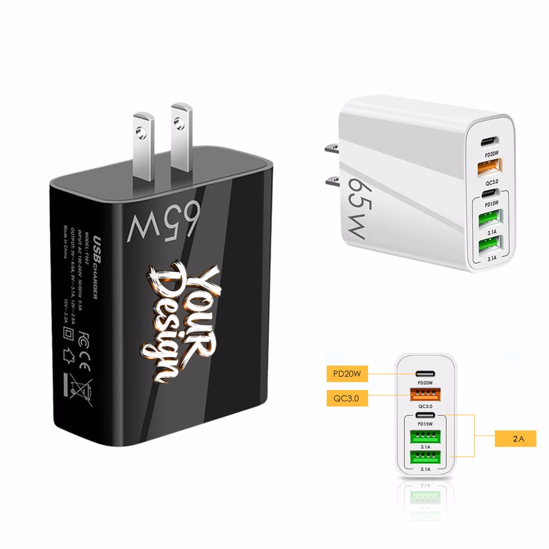 5-Port Charger Block Cube