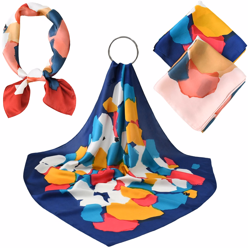 Faux Silk Scarf