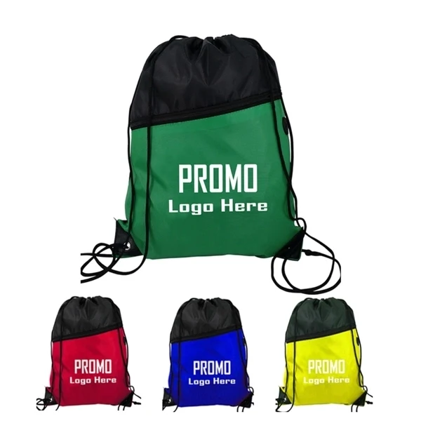 Durable Nylon Drawstring Bag 1