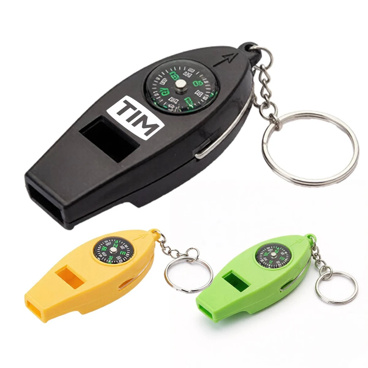 Compass Whistle Keychain 1