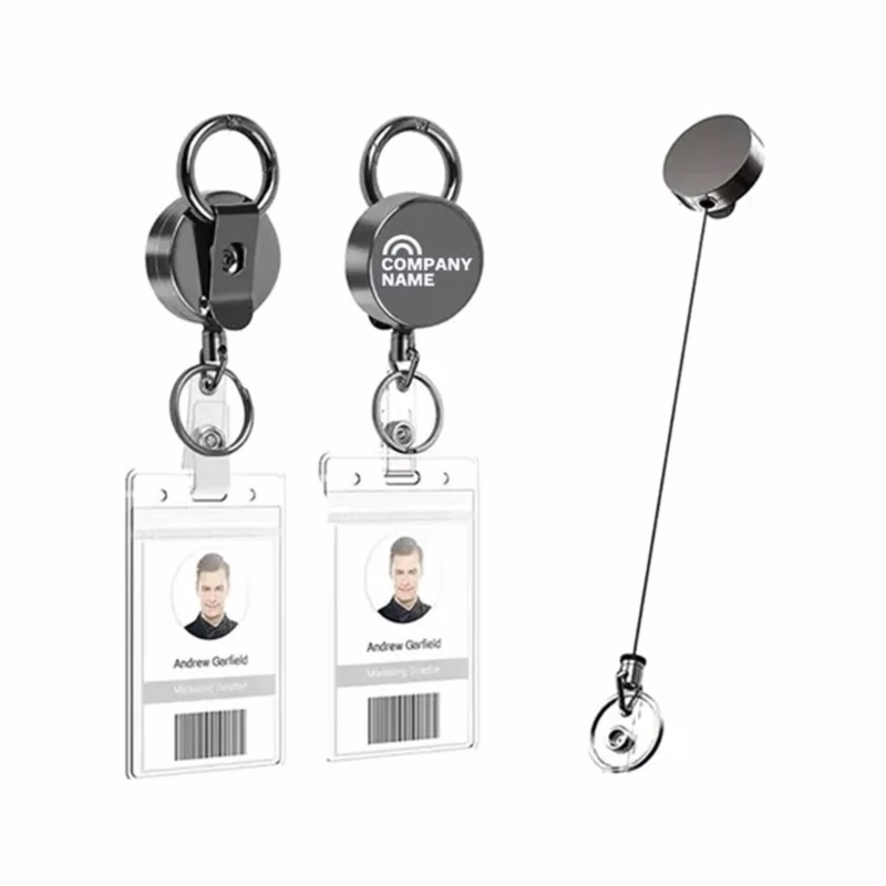 Retractable Badge Holders with Belt Clip