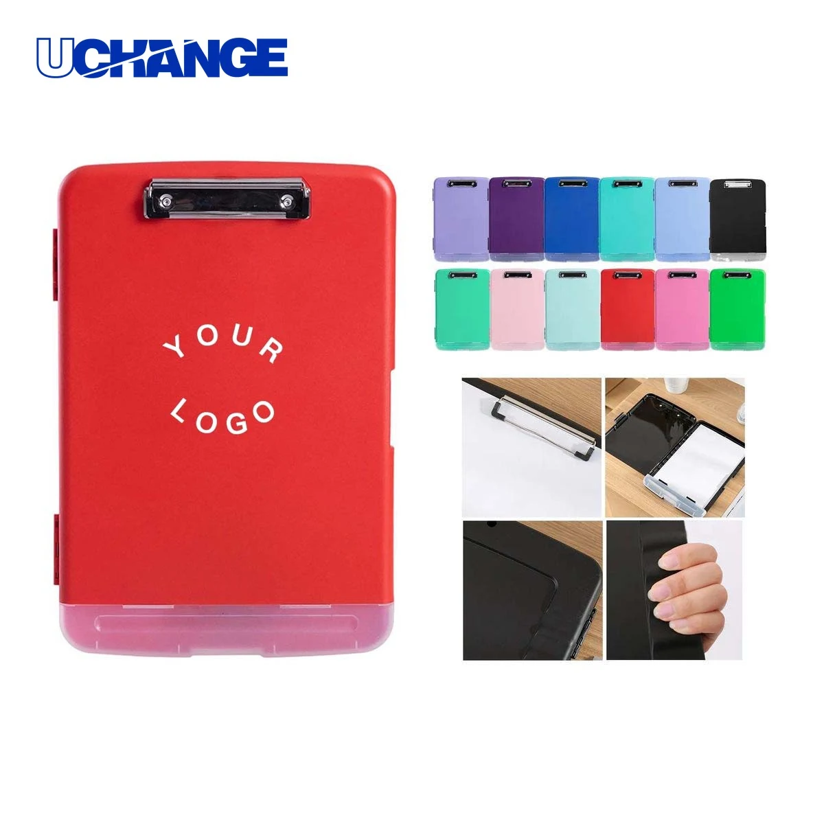 Office Clipboard Organizer Board with Pen Holder 1