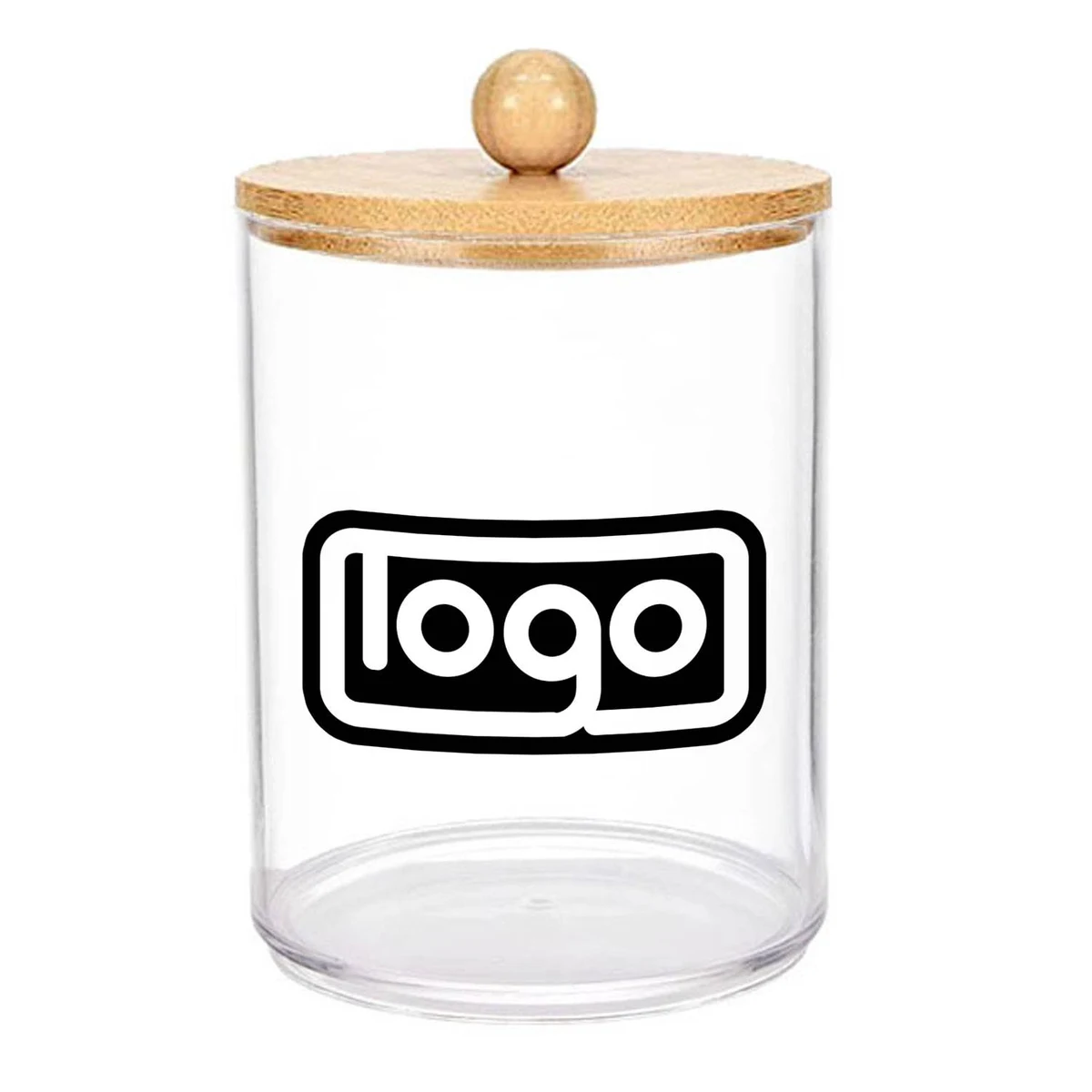 Cotton Swab Storage Plastic Cup 1