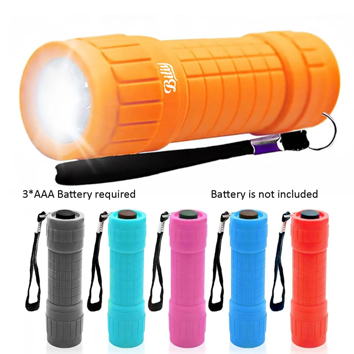 6-Pack Led Mini Flashlights 1