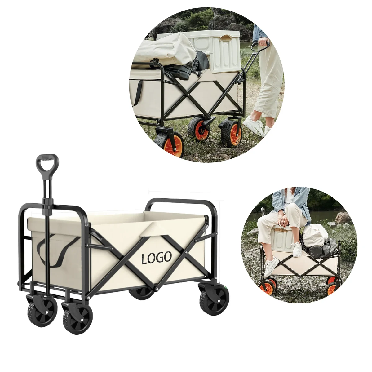 MOQ 10 PCS Camping Trolley 1