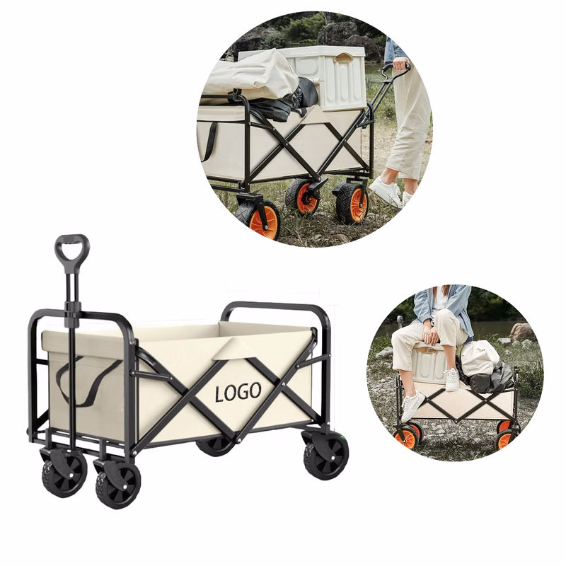 MOQ 10 PCS Camping Trolley