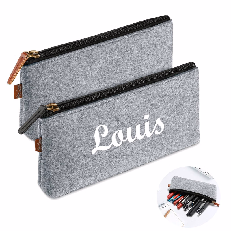 Square Felt Pencil Bag
