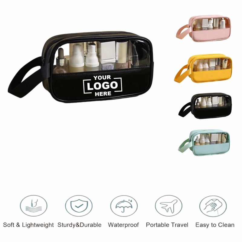 Transparent Large Capacity Travel Cosmetic Bag