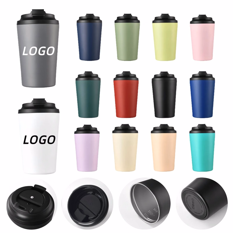 12oz Portable Stainless Steel Insulated Coffee Cup
