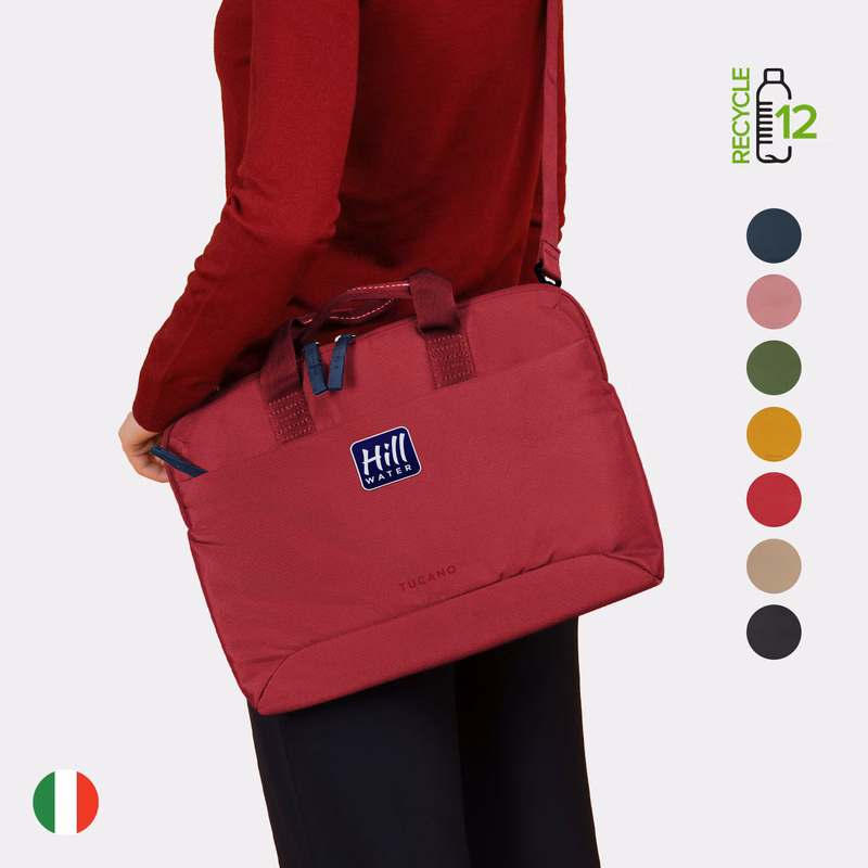 TUCANO® - Italy Recycled Anti-Shock Business Slim 16" Laptop Bag