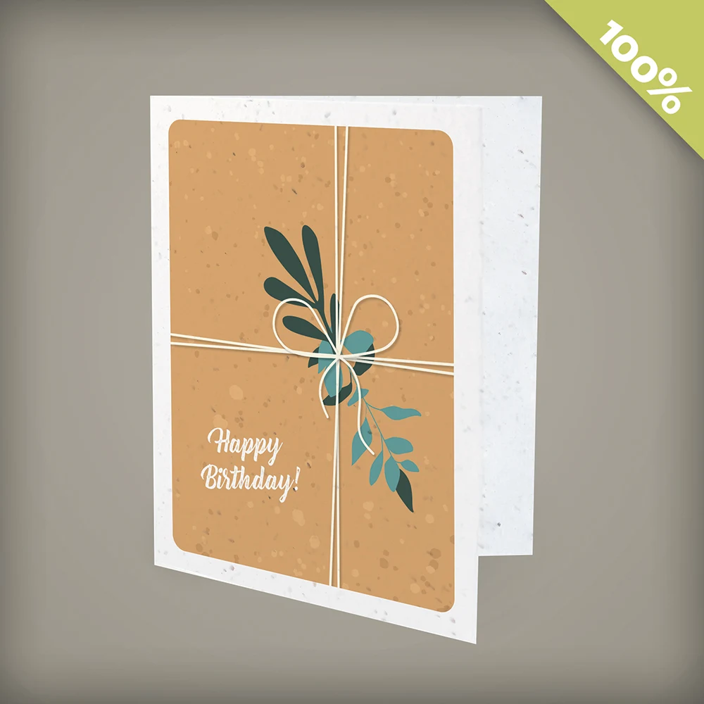 Eco Gift Plantable Corporate Birthday Cards 1