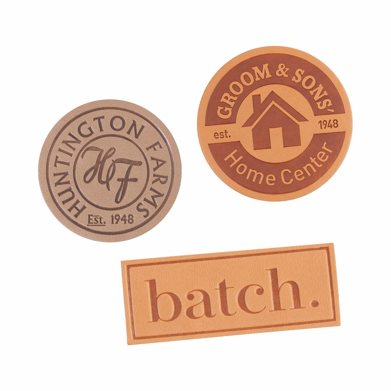 2" Patch - Faux Leather